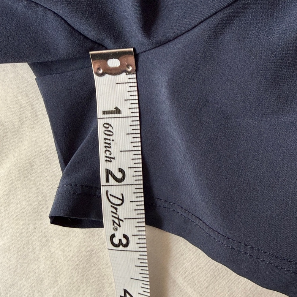 Nike Women's Dark Blue Athletic Shorts - Picture 8 of 8
